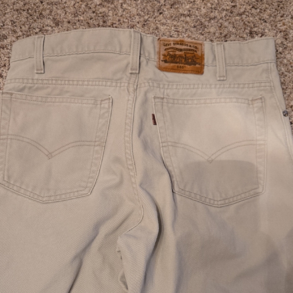Levi's Stone Gray Denim Pants